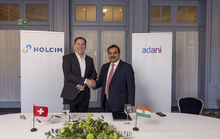 Adani Group to acquire Holcim’s India business