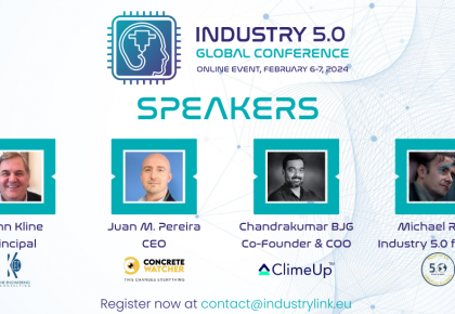Industry 5.0 – Smart Solutions for Cement and Construction Online Conference and Exhibition | Conference Schedule