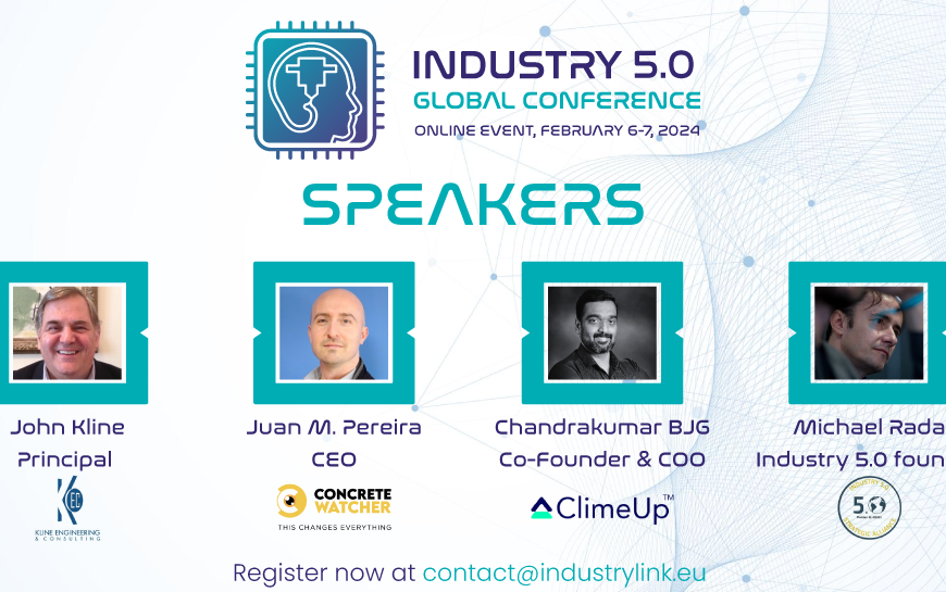 Industry 5.0 – Smart Solutions for Cement and Construction Online Conference and Exhibition | Conference Schedule