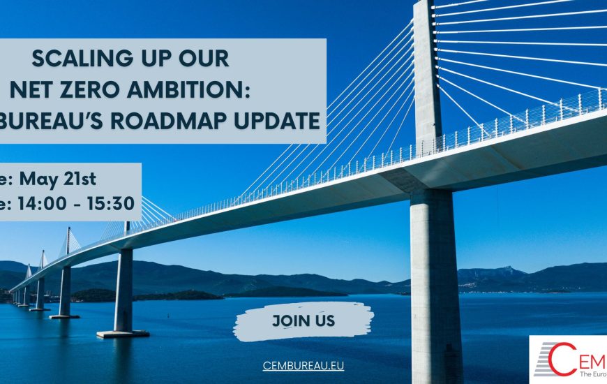 CEMBUREAU to Host Webinar on Updated 2050 Net Zero Roadmap