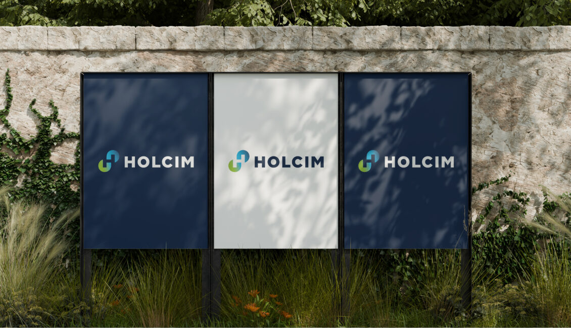 Holcim outdoor banner