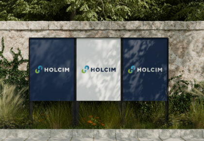 Holcim outdoor banner